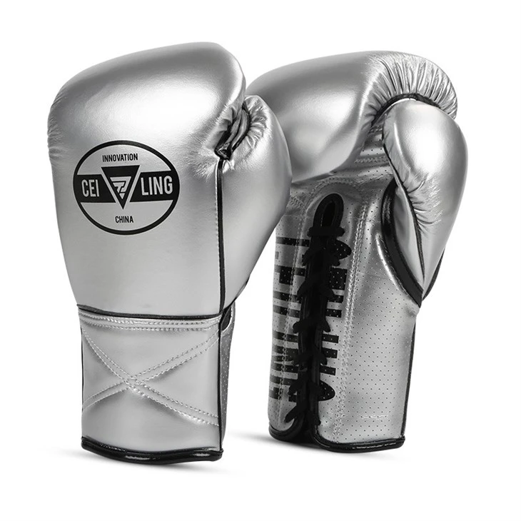 Kožené 14oz boxerské rukavice z mikrovlákna